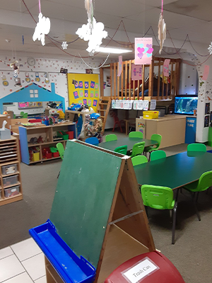 Interior classroom at Kids Korner Preschool & Daycare